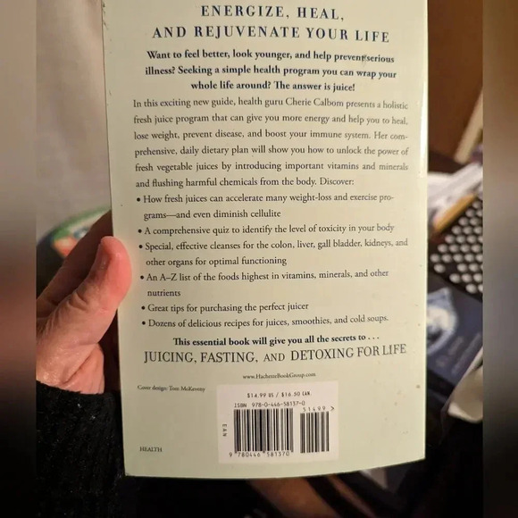 Juicing, Fasting and Detoxing for Life by Cherie Calbom, MS - Picture 2 of 2